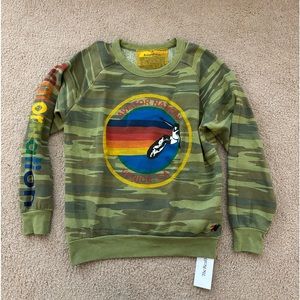 Aviator Nation Camo Sweatshirt